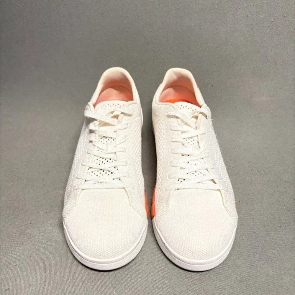 SWIMS Breeze Tennis Knit in White and‎ Orange Size 8 Men's